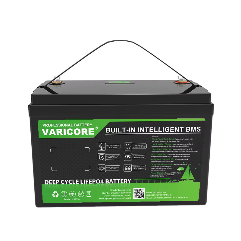 VariCore LiFePO4 Akku-Pack 12,8V 180Ah Lithium-Eisenphosphat-Batterie in Schwarz - Bild 3