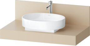 Duravit Konsole Balcoon in Beige, B/T/H: 100 x 55 x 37 cm - Bild 1