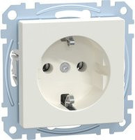 Merten Schutzkontakt-Steckdose System M Unterputz Polarweiß IP20 - Bild 1