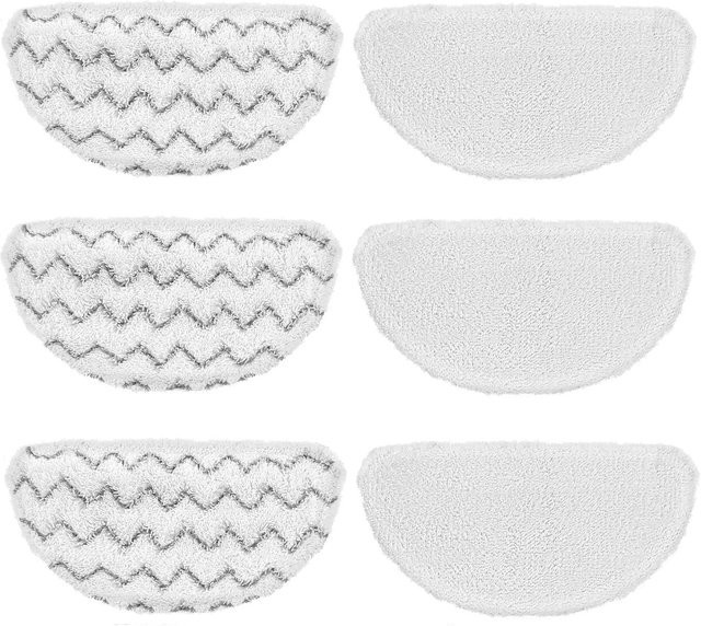 Bissell Ersatz Dampfmopp-Pads in Weiß für PowerFresh 1940A 19404 2075A 1806 1940 1544 1440 2075 2685 Serie Boden-Dampfreiniger - Bild 1
