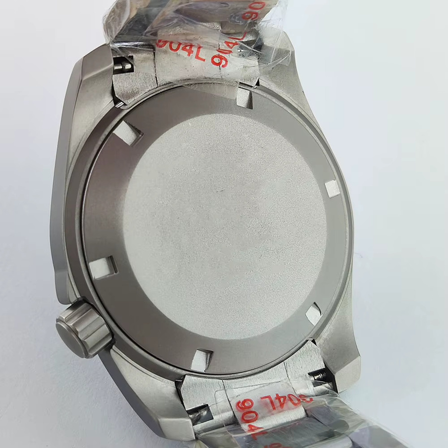 OUMASHI Uhrengehäuse Edelstahl, 41 mm, Silber, passend für NH35 36 Uhrwerk - Bild 3