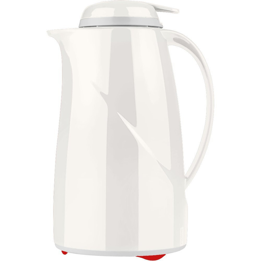 Helios Isolierkanne Wave mit DT, weiß, 1,0 l - Bild 1