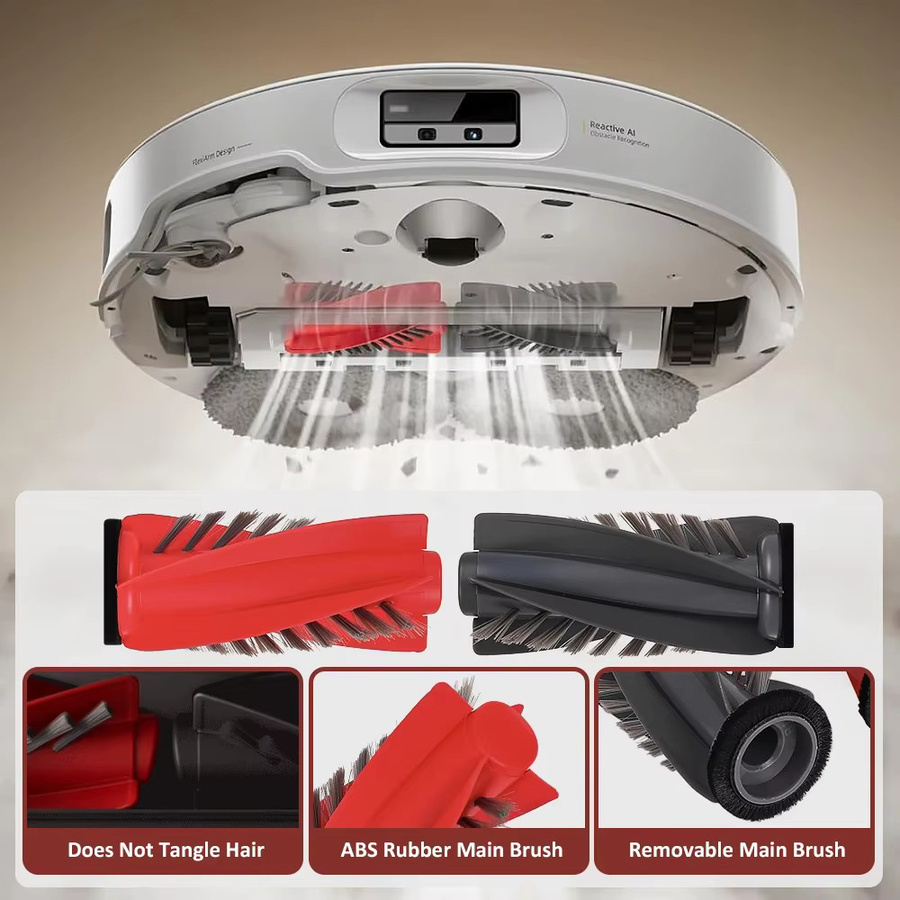 Roborock Hauptbürsten-Ersatzteile für S9 MaxV Ultra, Qrevo Curv, Qrevo Edge, G20S Ultra, P20 Pro, G30, Saros 10 und 10R Roboterstaubsauger - Bild 3