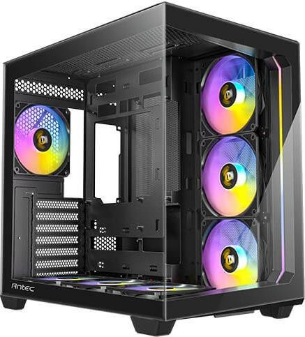Antec Constellation Series C5 ARGB Mid Tower PC-Gehäuse in Schwarz mit ATX-Unterstützung und Glas-Seitenteil - Bild 1