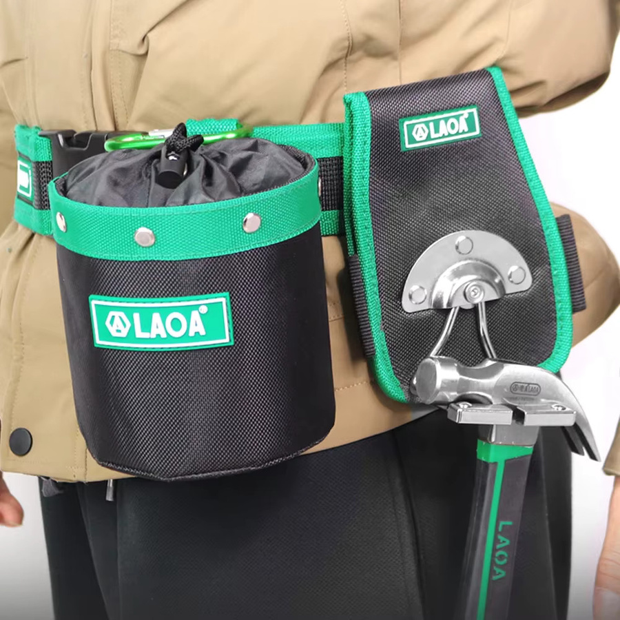 LAOA Multifunktionale Werkzeugtasche aus Edelstahl für Schrauben und Nägel zur sicheren Lagerung und Reparatur - Bild 6