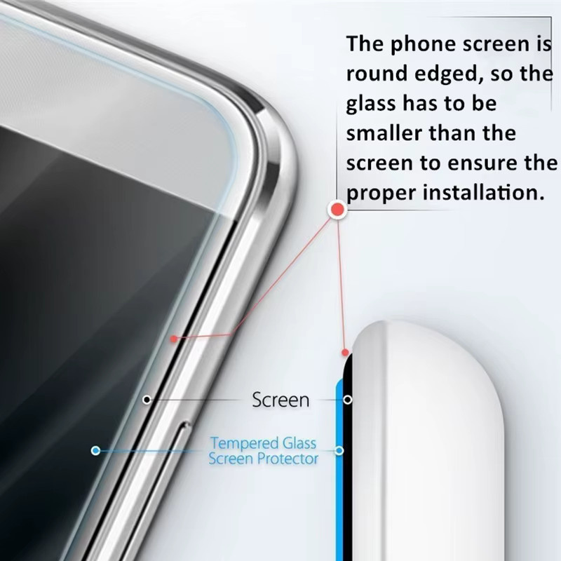 Honor Magic 8 Lite Displayschutzfolie aus gehärtetem Glas und Kameraobjektivfolie, transparent - Bild 2