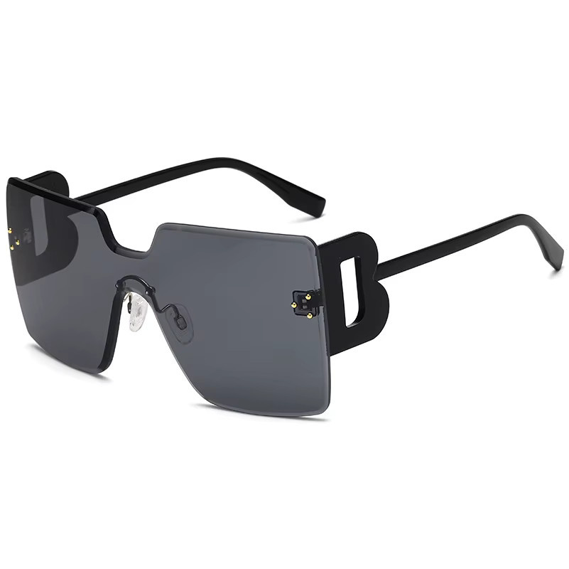 SUGLAU Sonnenbrille, randlos, quadratisch, sand, Damen, Kunststoff - Bild 2