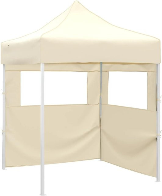 vidaXL Party-Zelt Creme H x B x T: 315 x 200 x 200 cm aus Oxford-Stoff - Bild 1