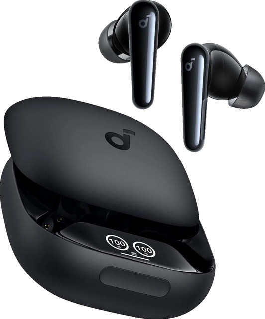 Anker SoundCore Liberty 4 Pro Bluetooth In-Ear Kopfhörer mit ANC, Schwarz - Bild 1