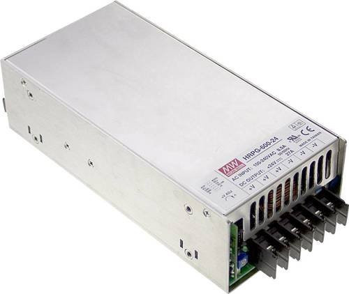 Mean Well MW HRPG-600-48 Schaltnetzteil 48 V/DC 13A 624W in Silber - Bild 1