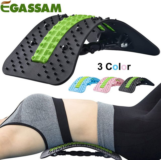 EGASSAM Rückenmassagegerät der 6. Generation mit magnetischer Massage zur Linderung von Rückenschmerzen in Blau oder Grün - Bild 1