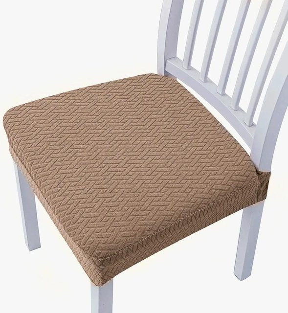 Abnehmbarer Barhockerbezug aus Polyester in Grau für Wohnzimmer, Küche und Gastronomie - Bild 1