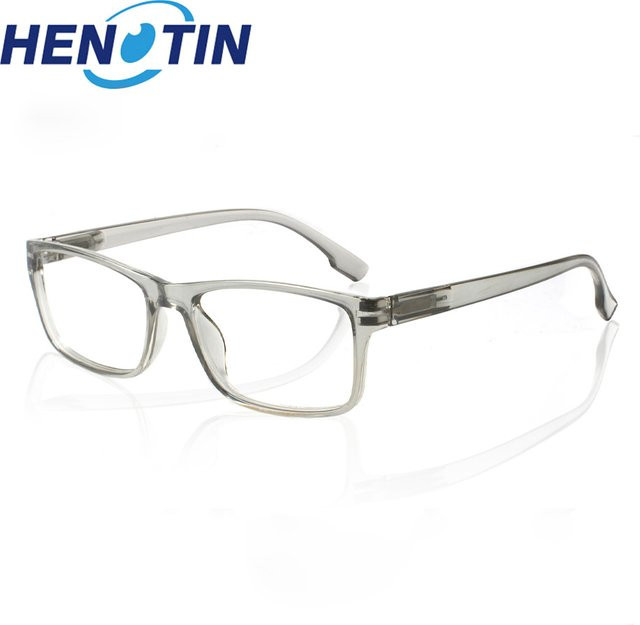 Henotin Lesebrille, Vollrand, rechteckig, Kunststoff, Unisex - Bild 1