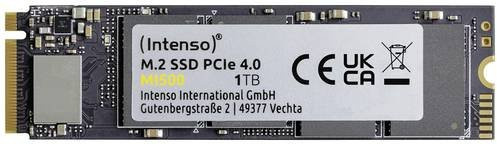 Intenso MI500 Interne M.2 NVMe SSD 1 TB PCIe 4.0 x4 Schwarz - Bild 3