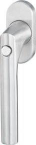Janus DK-Fenstergriff mit Druckknopf Janus1010/5000 Standard in Edelstahl matt Silber - Bild 1