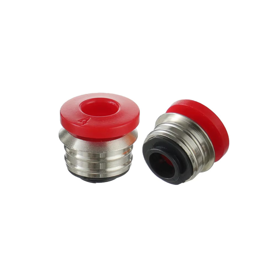 XCR3D Pneumatische Fittings für 3D-Drucker, PTFE-Rohr Bowden Schnellstecker für 1,75mm Filament Hotend Extruder Kit, Rot - Bild 2