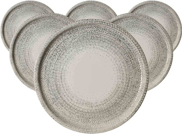 Ritzenhoff & Breker Pizzateller Rimini Dinner Plate aus Keramik, 6er Set, Durchmesser: 30 cm - Bild 1