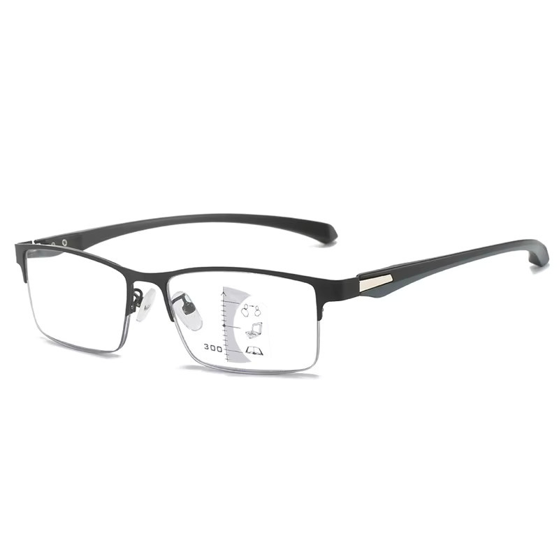 Vintage Photo Chrome Sonnenbrille, rectangular, Metal - Bild 2