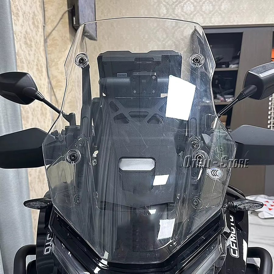 Otilli Navigationshalterung für CFMOTO 800MT (2023-2025) mit Smartphone-Ladefunktion, Schwarz, 22mm Befestigung - Bild 5