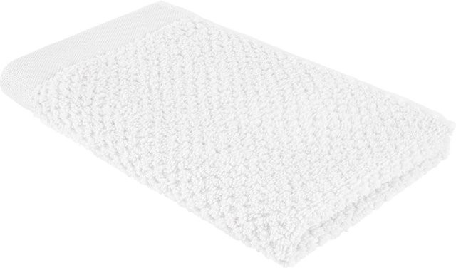 Modern Living Gästetuch Luise aus Baumwolle in Weiß, Breite: 30 cm, Höhe: 50 cm - Bild 1