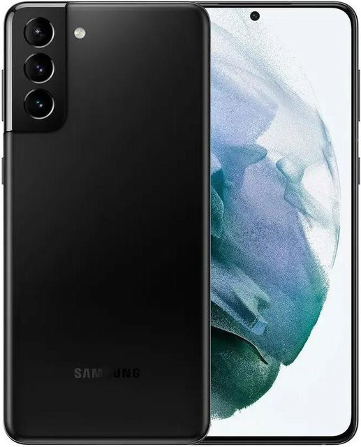 Samsung Galaxy S21+ 5G Smartphone Refurbished, 128 GB, Schwarz, SIM+eSIM - Bild 1