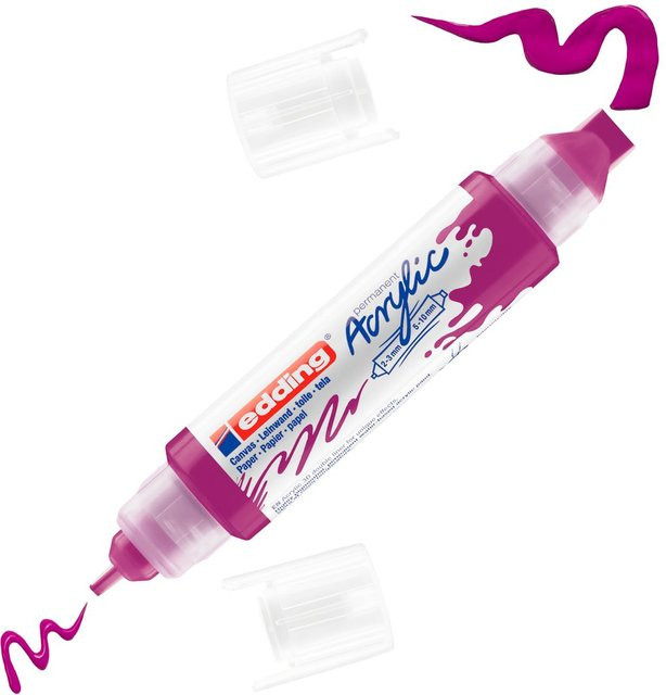 edding 5400 Acryl 3D Double Liner in Beere/Pink - Bild 1