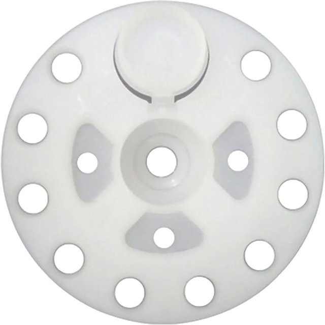 Celo Dämmstoffteller aus Nylon in Grau mit 60 mm Durchmesser - Bild 1