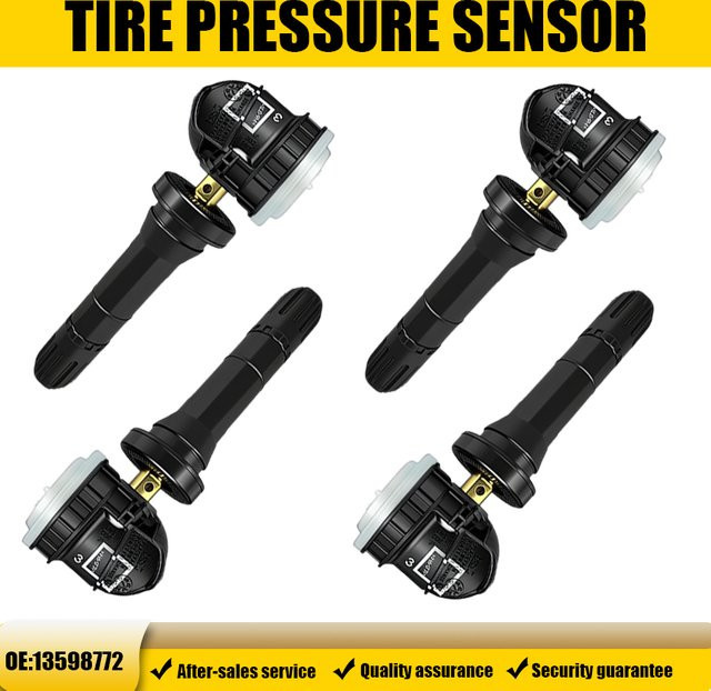 ANWAYTECH Reifendrucksensor 315MHz in Schwarz passend für Chevrolet Buick Cadillac ATS CT5 GMC Holden Ersatz für 13598772 13522630 - Bild 1