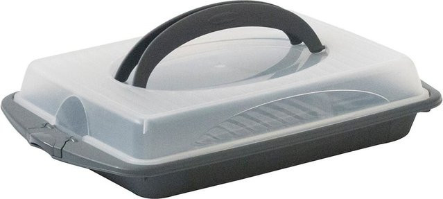 Kela Party-Butler Deli Servierschale aus Kunststoff in Graphit, B: 30 cm, T: 45 cm, H: 9 cm - Bild 1