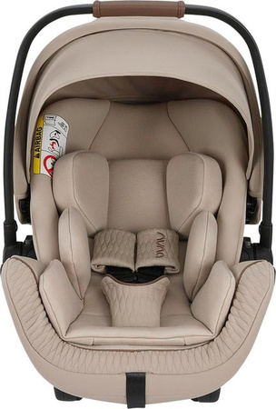 Nuna Babyschale ARRA flex in Beige mit i-Size Zertifizierung nach UN R129