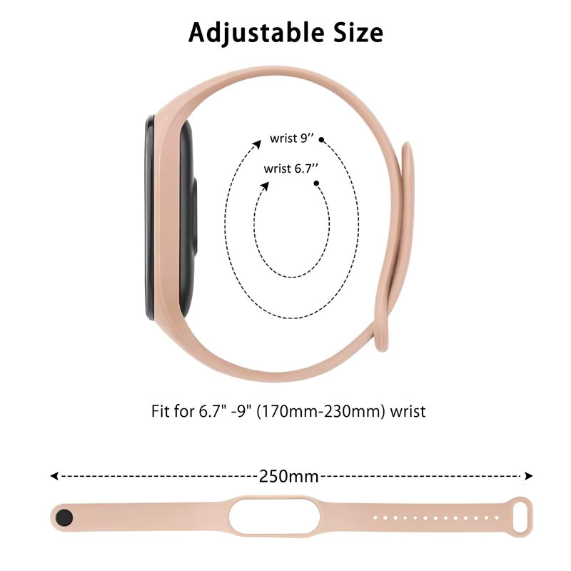 Xiaomi Uhrenarmband Silikon, NFC, Unisex - Bild 5