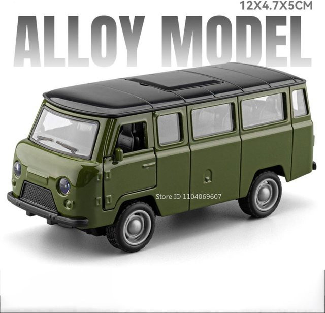 Linyi toy car Uaz Traveler Modell, Geländewagen, 1:36, ab 14 Jahre - Bild 1