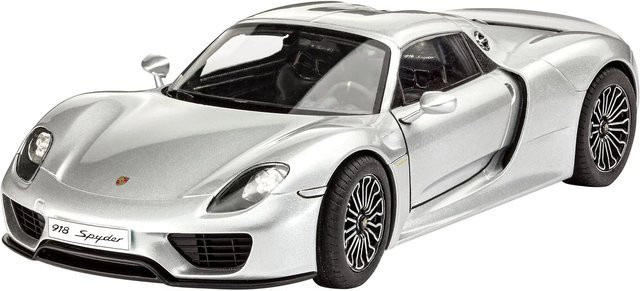 Revell Porsche 918 Spyder, Modellbausatz, Maßstab 1:24, ab 10 Jahren - Bild 1