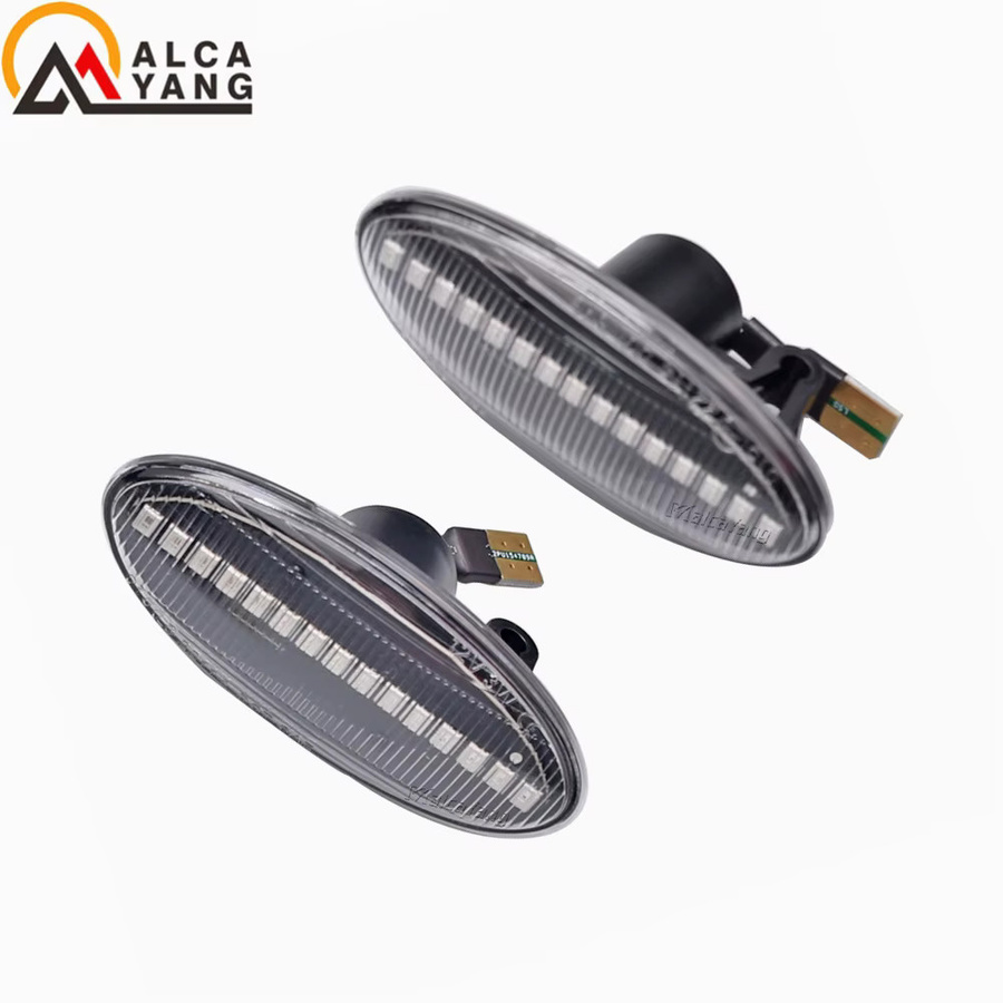 Malcayang Dynamische LED Seitenblinker für Renault Koleos 2007-2011 Pre-facelift, Sequentielle Fender Blinker Lampe - Bild 2