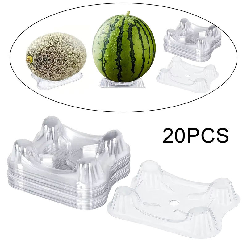 Kesoto Melonenstütze transparent für Gartenpflanzen wie Wassermelonen, Kürbis und Zucchini - Bild 2