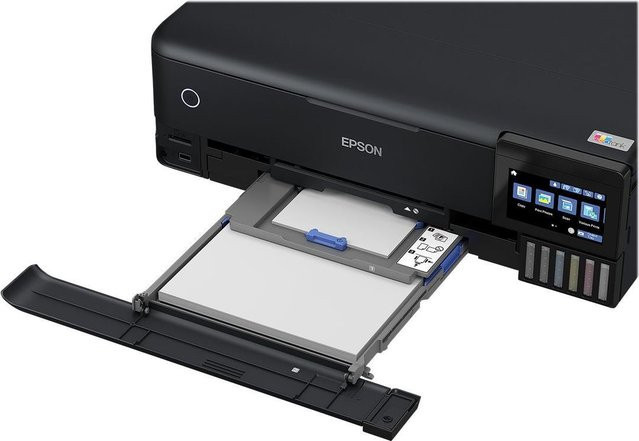 Epson EcoTank ET-8550 Tintenstrahl-Multifunktionsdrucker in Schwarz mit Drucken, Scannen und Kopieren sowie Wi-Fi, LAN und USB - Bild 2