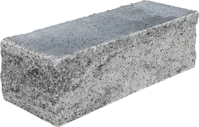 EHL Mauer Anzio-Antik-Light Anfangs- und Endstein in Grau-Anthrazit B/T/H: 50 x 18 x 15 cm - Bild 1