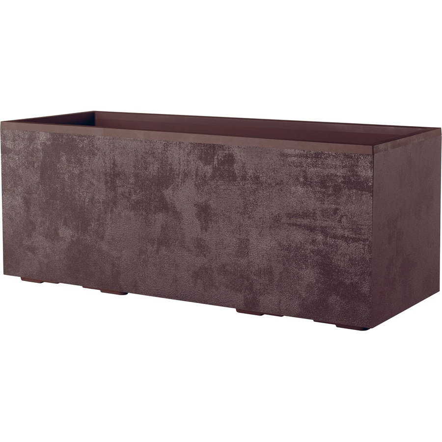 Deroma Pflanzkasten Millennium in Brownstone, Farbe: Brown, B/T/H: 99,3 x 39 cm x 37,6 cm - Bild 2