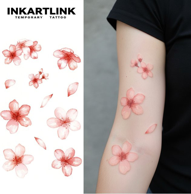 INKARTLINK Temporäre Tattoo Aufkleber, Wasserdicht, Herren - Bild 1