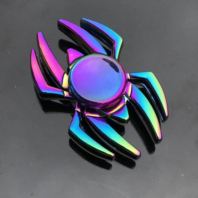 Metall Fidget Spinner, Bunt, Anti-Stress Legierung, Finger Kreisel - Bild 1