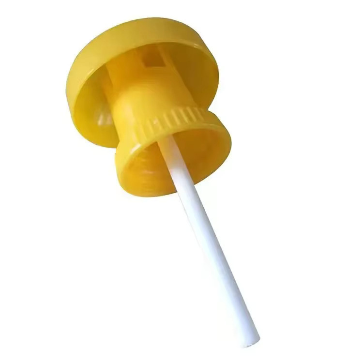 Gelbe Fruchtfliegen- und Nadelbienenfalle mit Lockmittel zur Schädlingsbekämpfung im Gemüsegarten - Bild 5