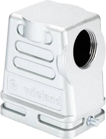 Wieland Electric Gehäuseoberteil 73.350.0645.1 in Silber aus Aluminium - Bild 1