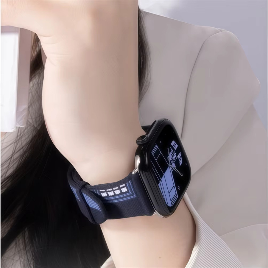 Faubourg Party Uhrenarmband Silikon, Schwarz, Unisex - Bild 2
