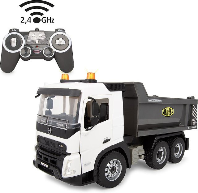 JAMARA Muldenkipper Volvo FMX Meiller 1:20 2,4GHz weiß - Bild 2