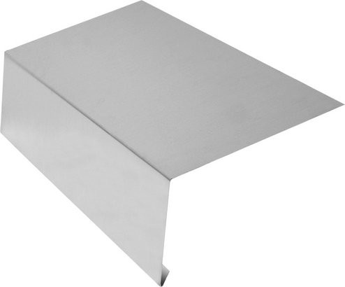 Sarei Dachrinneneinhang aus Aluminium in Braun, B/H: 150 x 2000 mm - Bild 1