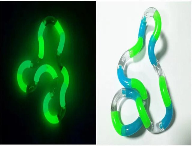 Binchi Fitness Verformbares Seil, Fidget Spielzeug, fluoreszierende grün - Bild 1