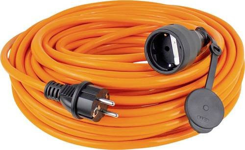 AS Schwabe Strom Verlängerungskabel 16 A Orange 5,00 m H07BQ-F 3G 2,5 mm² - Bild 1