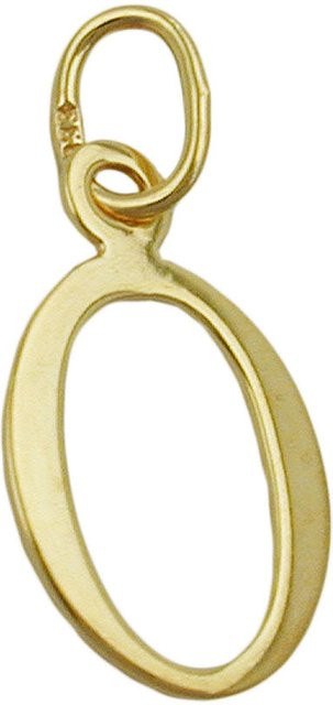 Paolo Renzo Buchstabenanhänger, 333 Gelbgold, 15x10mm, Unisex - Bild 1