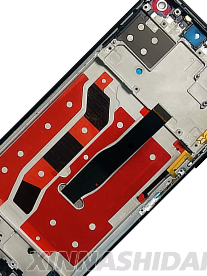 Huawei P40 Lite LCD Display mit Touch Screen Digitizer Montage und Rahmen in Schwarz, 6,4 Zoll - Bild 2
