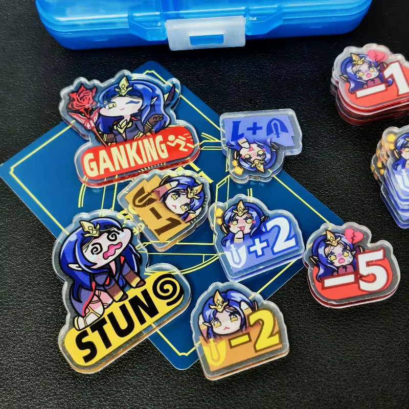 Bandai Riftbounds Schadenszähler, Acryl, Brettspiel-Zubehör - Bild 4